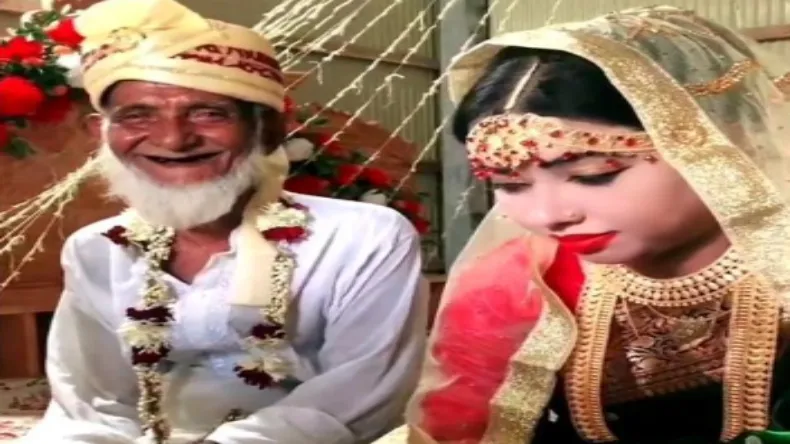 वाह रे बुड्ढे! खड़े होने… , बुजुर्ग ने 20 साल की नाज़ुक कली से की शादी, हिल गया लोगों का दिमाग