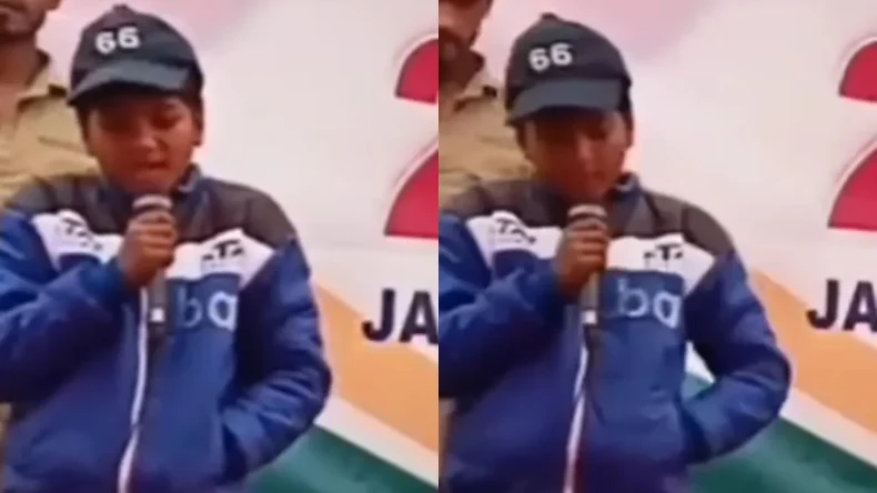 गणतंत्र दिवस पर छात्र ने दी ऐसी स्पीच, यूजर्स बोले – ज्यादा सच बोल दिया!