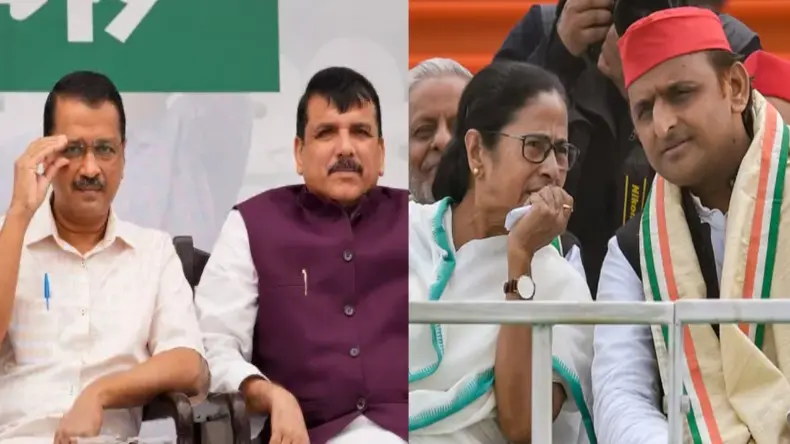 AAP के बदले सुर, ममता-अखिलेश को घेरने लगे संजय सिंह, क्या दिल्ली हार का असर?