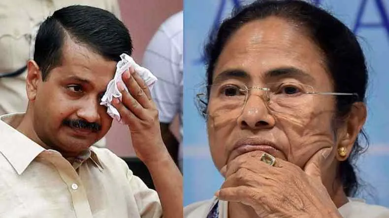 अरविंद केजरीवाल के हाथ से सत्ता जाने के बाद ममता डर गई, बंगाल की शेरनी भगवा से कांपी!