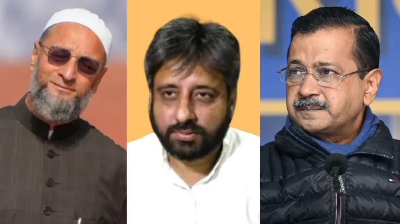 ओखला-मुस्तफाबाद में चला ओवैसी का जादू! एग्जिट पोल देख घबराए अमानतुल्लाह और केजरीवाल
