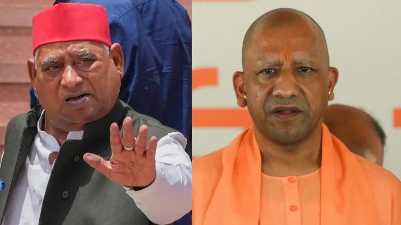 मिल्कीपुर में बेटा हारा तो संसद में हल्ला करने लगे अवधेश, अखिलेश के बगल में बैठकर योगी को खूब सुनाया