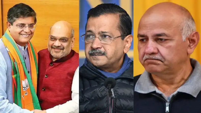बीजेपी का नया चाणक्य! बिछाया ऐसा जाल, केजरीवाल-सिसोदिया सब निपट गए