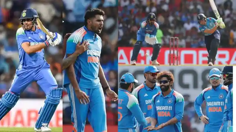 भारत ने इंग्लैंड को 4 विकेट से हराया, शुभमन गिल सेंचुरी से चूके, इंग्लैंड टीम को किया चारों खाने चित