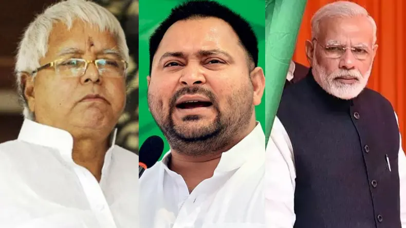 चाहे खुशी से या दुखी होकर… लालू यादव को भारत रत्न देना ही पड़ेगा, तेजस्वी ने मोदी सरकार को धमकाया