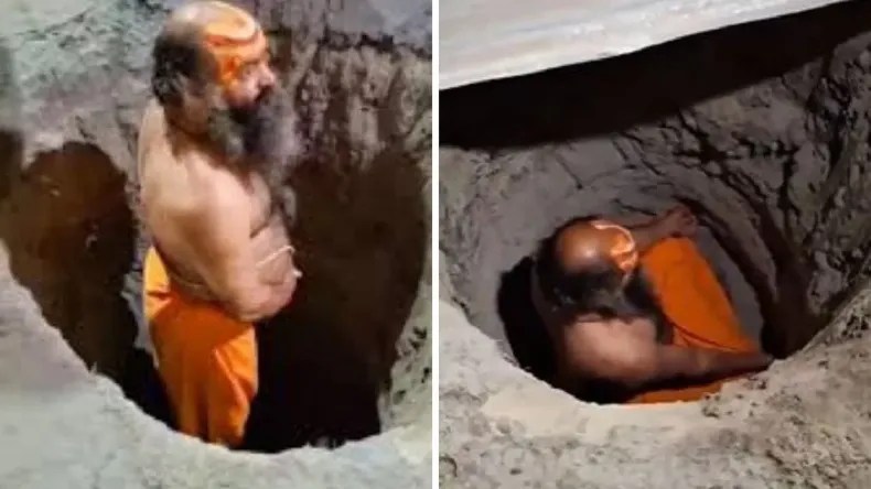 महाकुंभ 2025: भगदड़ की घटना से दुखी, 10 फीट गहरे गड्ढे में ले ली समाधी, आखिर कौन है मौनी बाबा