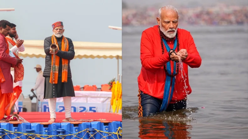 बिना मेले में एंट्री मारे मोदी ने लगा ली संगम में डुबकी, योगी की स्मार्ट तैयारी देखकर सब हैरान