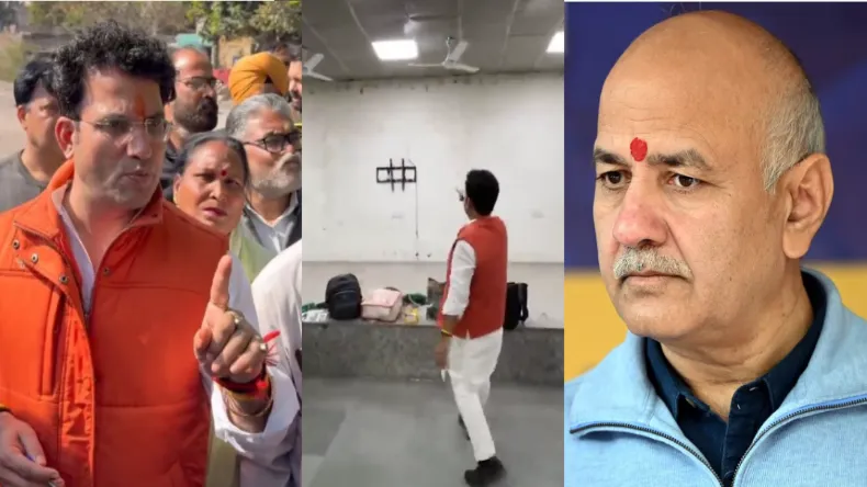 चोर निकले मनीष सिसोदिया! सरकारी आवास से गायब कर दी लाखों की AC,TV और कुर्सियां, इस विधायक ने खोल दी पोल