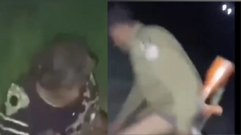 खेत में लड़की से जबरन संबंध बना रहा था पुलिस वाला, लोगों ने रोका तो चला दी गोली, Video में हाल देखकर घिन आ जाएगी