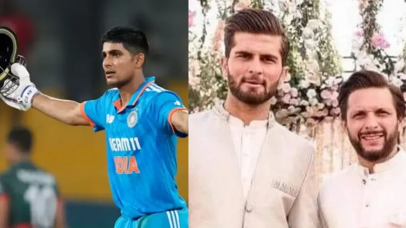 शुभमन गिल का तूफान: शाहिद अफरीदी के दामाद को  रेल दिया, लगाई चौकों की झड़ी,  शाहीन हुए बेहाल