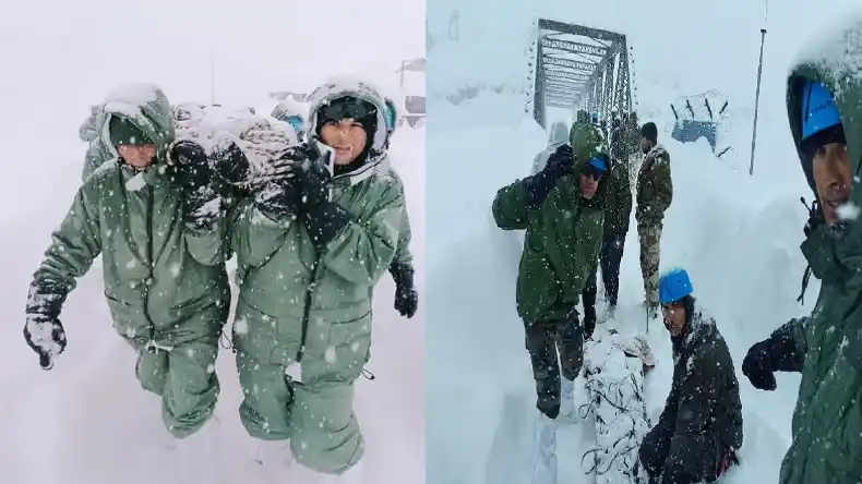उत्तराखंड के चमोली में हिमस्खलन ने मचाई आफत, मलबे में फंसे 57 मजदूर, रेस्क्यू ऑपरेशन जारी