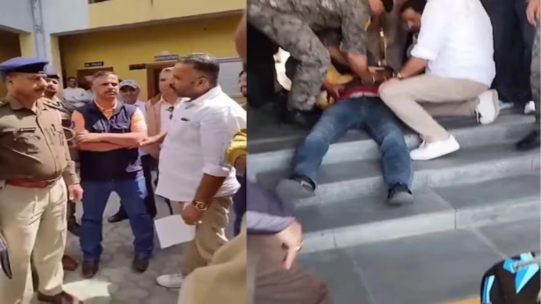 ब्राह्मण बेटी ने SC युवक संग रचाई शादी, थाने में बेहोश हुआ पिता, स्वर्ण समाज सड़कों पर