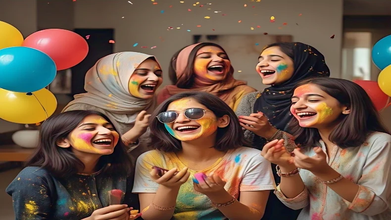 कराची में हिंदू शेरनियों ने गर्व से खेली होली! मुंह ताकते रह गए इस्लामिक कट्टरपंथी, देखें वीडियो