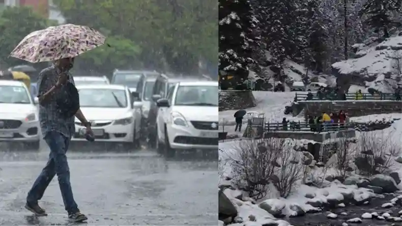 IMD ने दिल्ली NCR में जारी किया बारिश का अलर्ट, जम्मू-कश्मीर में बर्फबारी के आसार, जानें अपने राज्य के मौसम का हाल