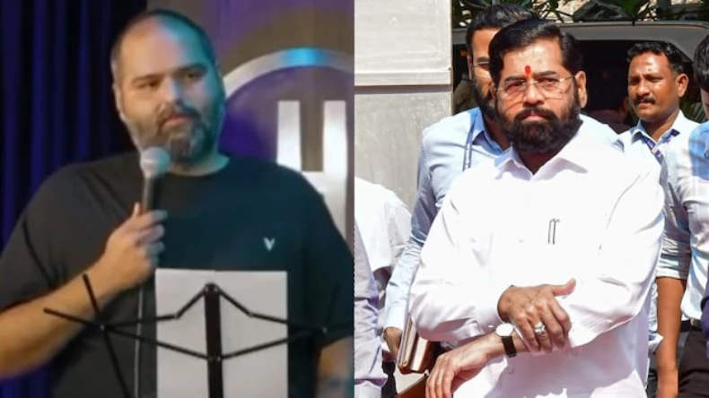 कॉमेडियन कुणाल कामरा ने शिंदे को कह दिया गद्दार, भड़के शिवसैनिक पहुंच गए स्टूडियो, जमकर की तोड़फोड़