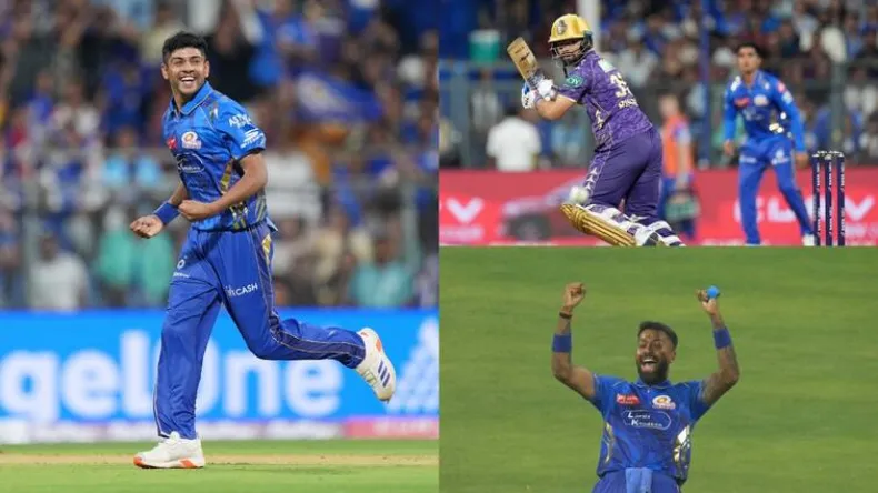 मुंबई का तूफानी अटैक, कोलकाता 116 पर ढेर! डेब्यूटेंट अश्विनी कुमार की घातक गेंदबाजी, 4 शिकार, कोई भी बैटर 30 पार नहीं कर सका!
