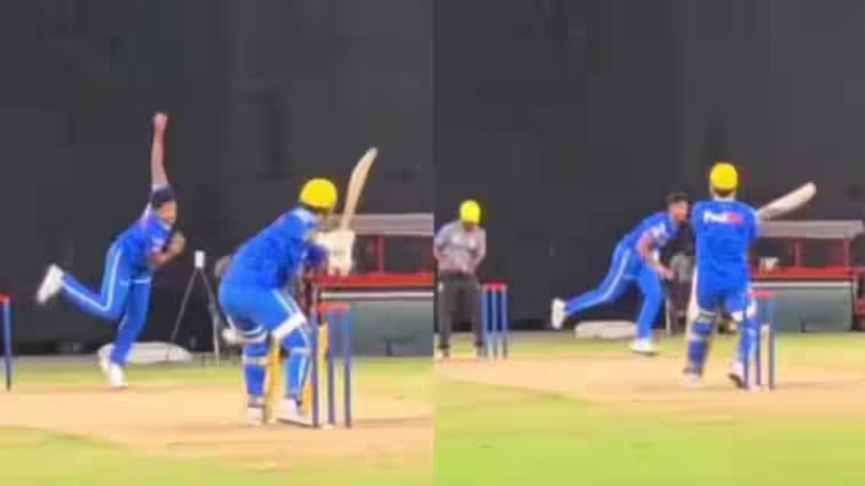 VIDEO: MS Dhoni का हेलीकॉप्टर शॉट देख फैंस हुए दीवाने, मथीशा पथिराना की यॉर्कर पर जड़ा गगनचुंबी छक्का!