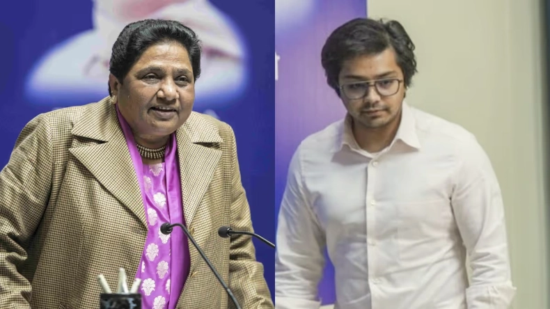 आकाश आनंद पर फिर चला बुआ मायावती का हंटर, बसपा के सभी पदों से हटाए गए
