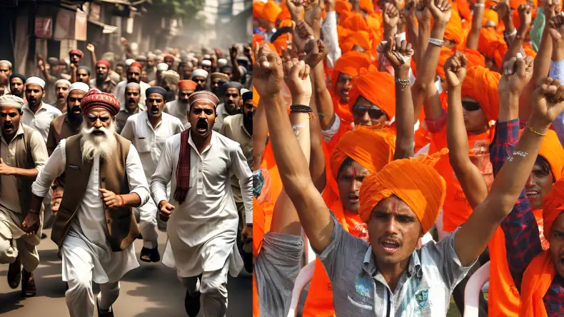 राम नवमी पर किसी हिंदू ने दाएं-बाएं किया तो उसे सीधे श्मशान भेजेंगे! मौलाना की खुली धमकी