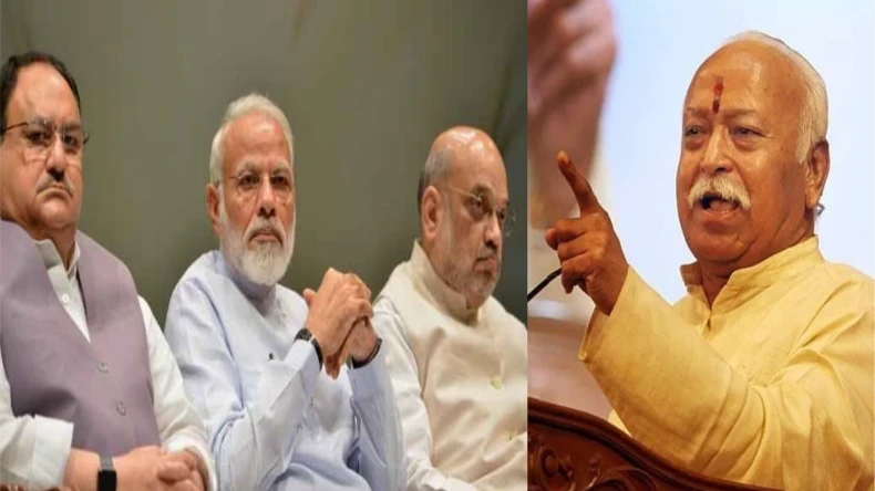बीजेपी अध्यक्ष को लेकर मोदी-शाह से भिड़े भागवत, कहा- इस बार नड्डा जैसा नहीं चाहिए