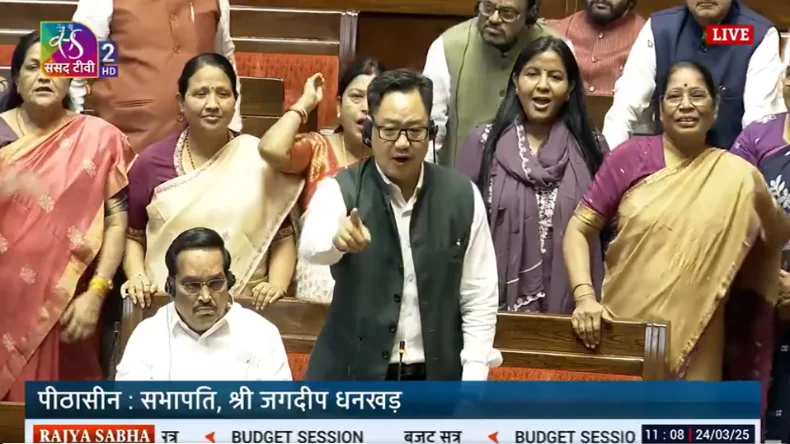 कर्नाटक मुस्लिम आरक्षण पर संसद में घिर गई कांग्रेस, नड्डा-रिजिजू ने मिलकर उड़ाई धज्जियां
