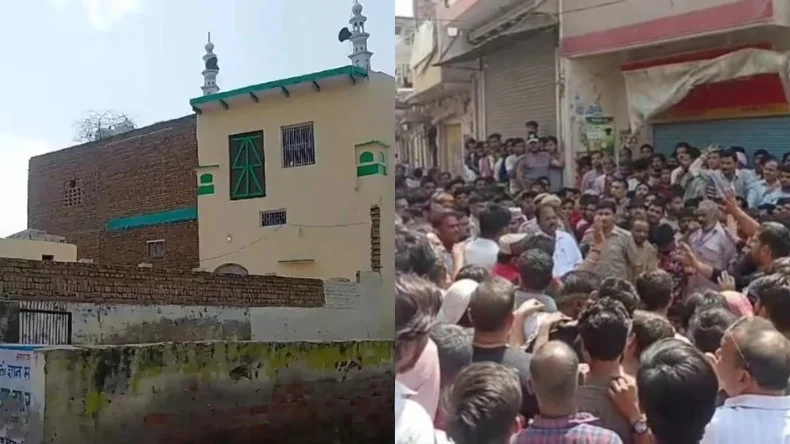 7 साल की बच्ची को उठा ले गया मुस्लिम युवक, तालाब के सामने बनाए संबंध, गुस्साई भीड़ ने मस्जिद पर कर दिया अटैक, बढ़ा बवाल