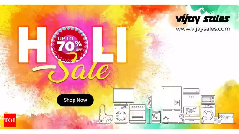 होली के मौके पर इस कंपनी ने निकाला जबरदस्त ऑफर, होम अप्लायंसेस पर दिया 70% ऑफ