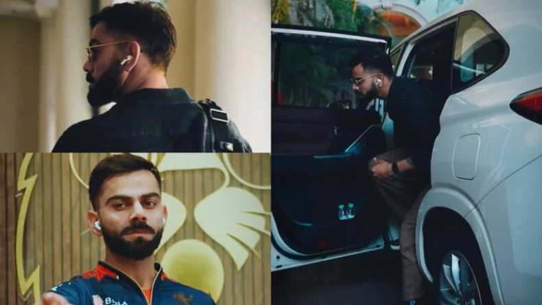 RCB कैंप में विराट कोहली की दमदार एंट्री, स्टाइल हीरो का तो इरादे विलेन जैसे!