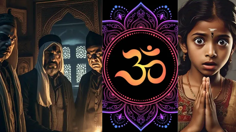 मुस्लिम लड़कों ने नाबालिग हिन्दू लड़की के हाथ पर बने ‘ॐ’ को तेजाब से जलाया, फिर किया…