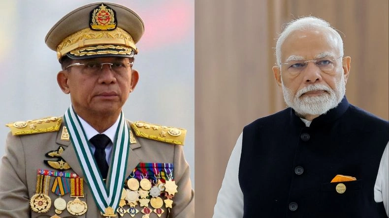 कठिन समय में आपके साथ खड़ा है भारत…PM मोदी ने म्यांमार के सेना प्रमुख को लगाया फ़ोन, दिया साथ देने का भरोसा