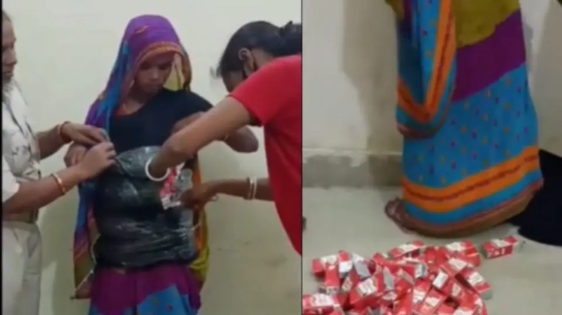 हिंदू महिला बुर्का पहनकर कर रही थी शराब की तस्करी, छुपाने का तरीका देख उड़ गए पुलिस के होश!
