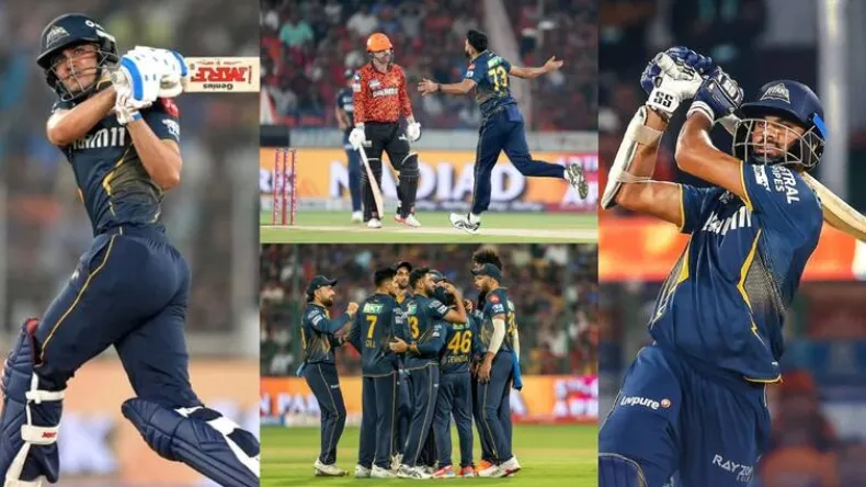गुजरात ने 7 रनों से जीता मैच, सिराज की आग और गिल-सुंदर की तूफानी साझेदारी से हैदराबाद पस्त