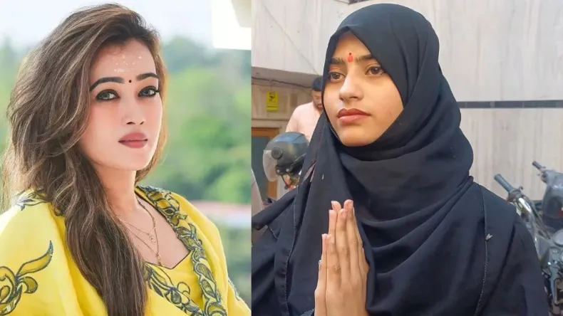 हर्षा रिछारिया की सनातन युवा जोड़ो पदयात्रा में शामिल हुई मुस्लिम लड़की, कहा प्रेमानंद महाराज मेरे आदर्श गुरु हैं