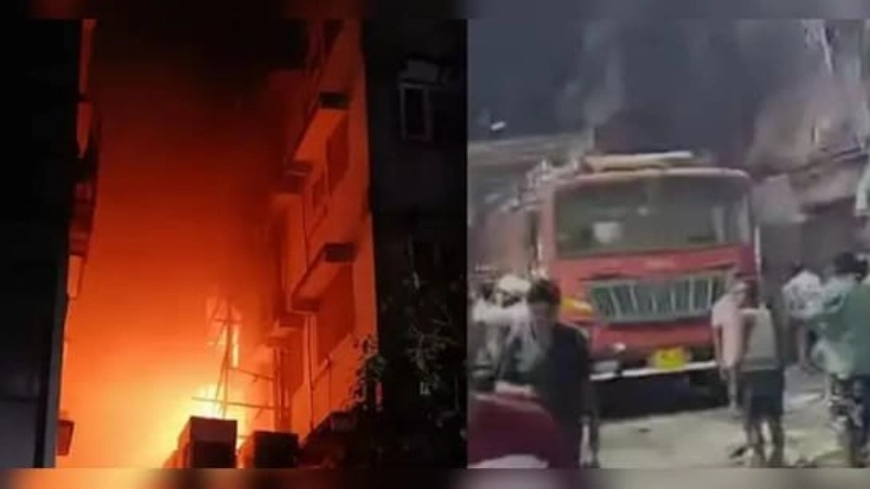 कोलकाता के होटल में लगी भीषण आग, 14 की मौत, जान बचाने छत-खिड़की से कूद गए लोग