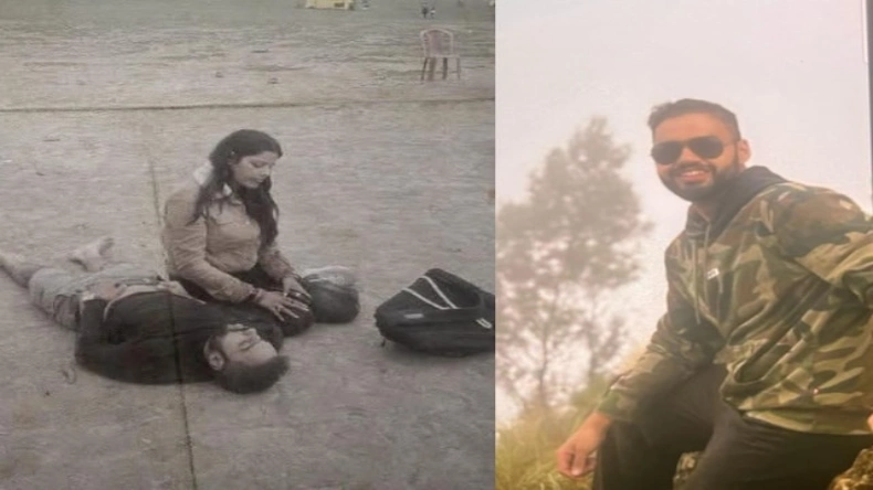 6 दिन पहले शादी और पत्नी को रोता छोड़ गए लेफ्टिनेंट विनय नरवाल, हाथों में मेंहदी और चूड़ा पहने लाश के साथ बैठी दुल्हन की तस्वीर देखकर सो नहीं पाया पूरा भारत