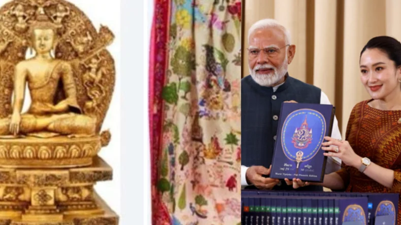 बैंकॉक में सांस्कृतिक कूटनीति, थाई राजा को बुद्ध प्रतिमा, रानी को मिली रेशमी शॉल,  PM मोदी के खास तोहफे चर्चा में