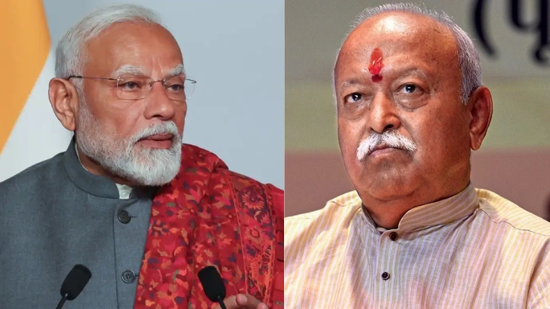 पहली बार PMO पहुंचे RSS चीफ मोहन भागवत, पाक से युद्ध की संभावनाओं के बीच PM मोदी से की मुलाकात