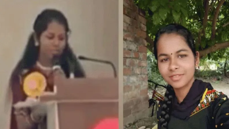 हंसते-हंसते विदाई स्पीच दे रही थी छात्रा, मंच पर थम गई सांसें…वायरल वीडियो ने सबको रुलाया, देखें Video