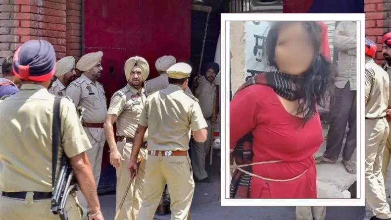 पंजाब में महिला को खंभे से बांधकर पीटा, कपड़े भी फाडे कहा तुम्हारे बेटे ने मेरी बहू को भगाया…जानें पूरा मामला 