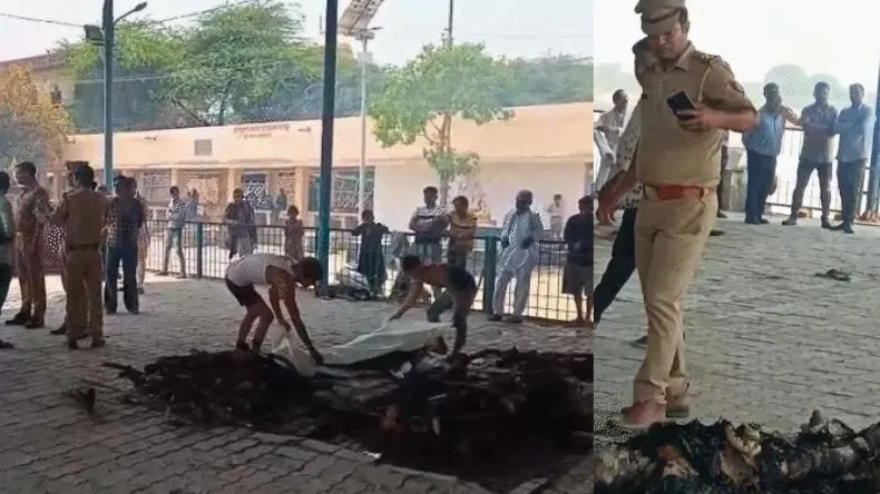 जलती चिता से निकाली लाश, पत्नी ने कहा हत्या हुई, सिर से बह रहा था खून…कानपुर में सनसनीखेज घटना
