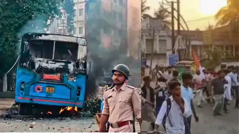 मुर्शिदाबाद में नहीं थम रही बदले की आग, बाप-बेटे को काट डाला, महिला ने ऐसे बचाई बेटियों की लाज!