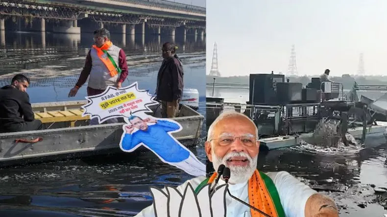 दिल्ली यमुना सफाई पर हाई लेवल मीटिंग, PM मोदी का मास्टर प्लान, तीन चरणों का रोडमैप तैयार