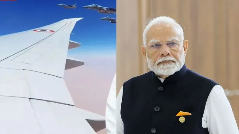 सऊदी अरब पहुंचे प्रधानमंत्री मोदी, क्राउन प्रिंस ने भेजे F-15 लड़ाकू विमान, मोदी की हुई दिल छू लेने वाली खातिरदारी, देखें Video