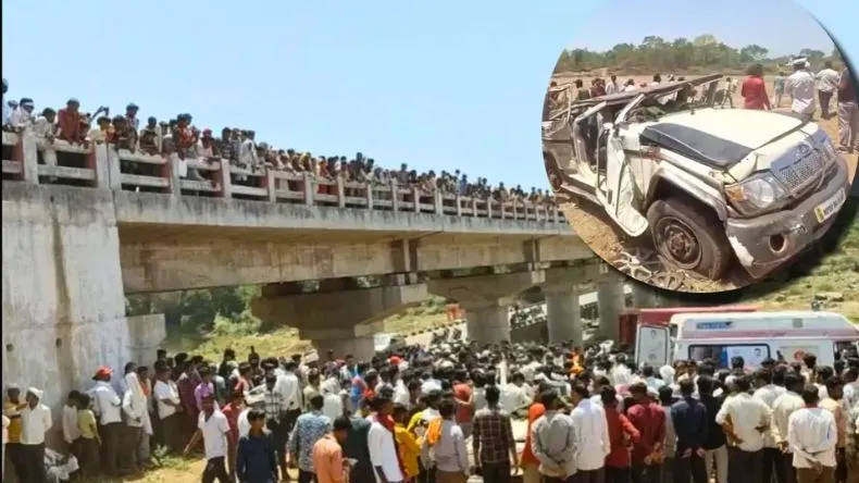 जागेश्वर धाम का दर्शन कर लौट रहे श्रद्धालुओं की गाड़ी खाई में गिरी, 5 बहनों समेत 8 की मौत