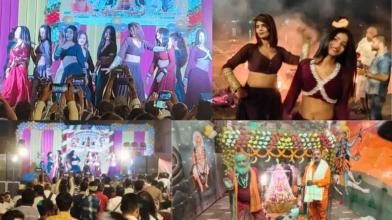 काशी में जलती चिताओं के बीच नगर वधुओं का डांस, चैत्र नवरात्रि पर 400 साल पुरानी परंपरा निभाई गई