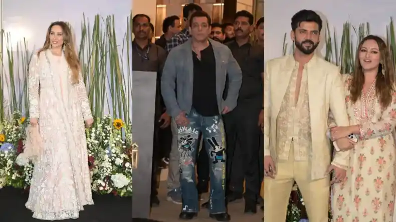 बॉलीवुड सितारों से सजी सलमान खान की Eid पार्टी, सोनाक्षी सिन्हा समेत जानें कौन-कौन पहुंचा