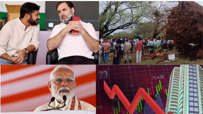 आज की 5 बड़ी खबरें: बिहार में आंधी-बिजली ने छीनी 59 की जिंदगी, कन्हैया करेंगे सीएम हाउस का घेराव, वाराणसी दौरे पर जाएंगे PM मोदी
