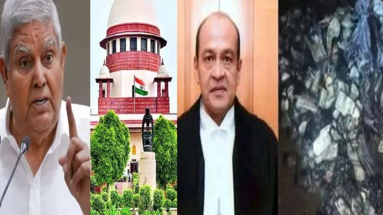 जस्टिस यशवंत वर्मा के घर मिले कैश और उसकी जांच पर उपराष्ट्रपति ने सुप्रीम कोर्ट को दिखाया आईना