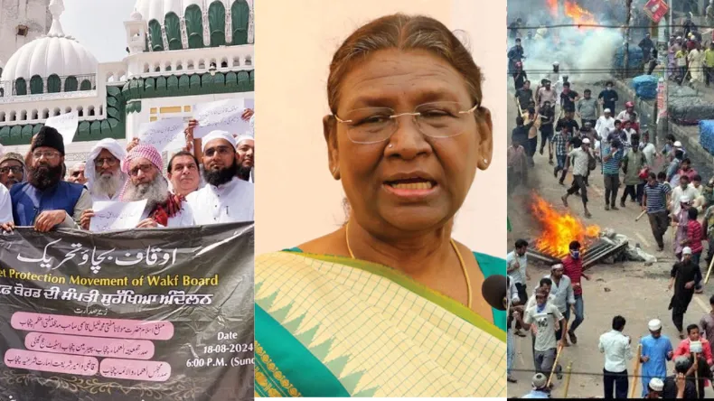 वक्फ बोर्ड अधिनियम पर मुसलमानों का मास्टरस्ट्रोक! राष्ट्रपति मुर्मु के फैसले पर उठे सवाल, देश में मच सकता है घमासान
