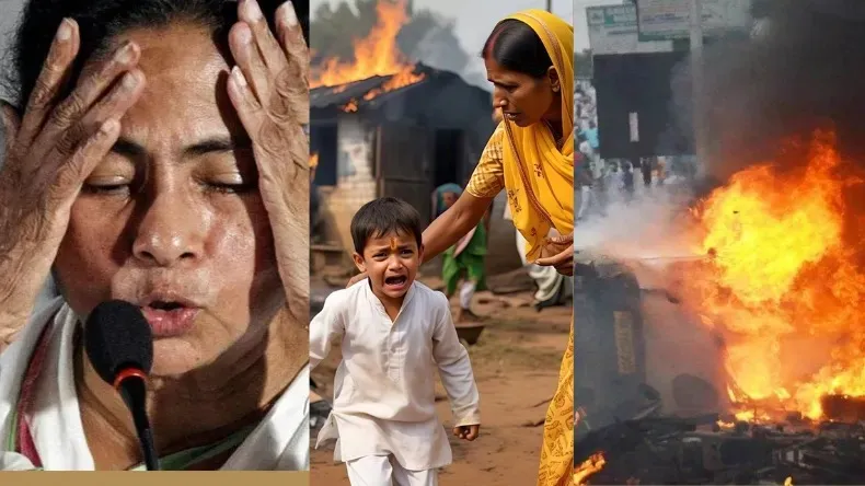 अब ममता की भी नहीं सुन रहे मुस्लिम, हिंदू बच्चों पर भी चल रही गोलियां, बद से बदतर होता जा रहा है बंगाल!
